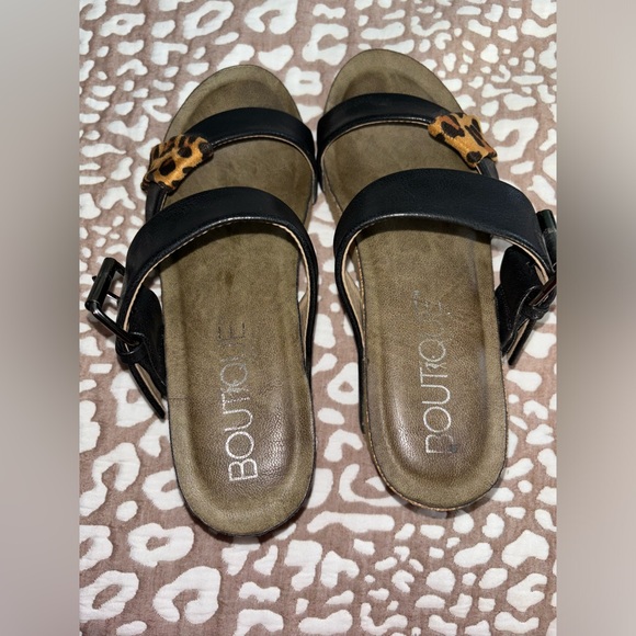 Boutique brand wedge sandals - Picture 5 of 7